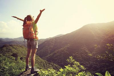 travel hiking promo