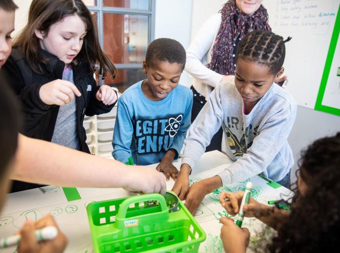New Greensboro charter school makes being downtown part of the lesson