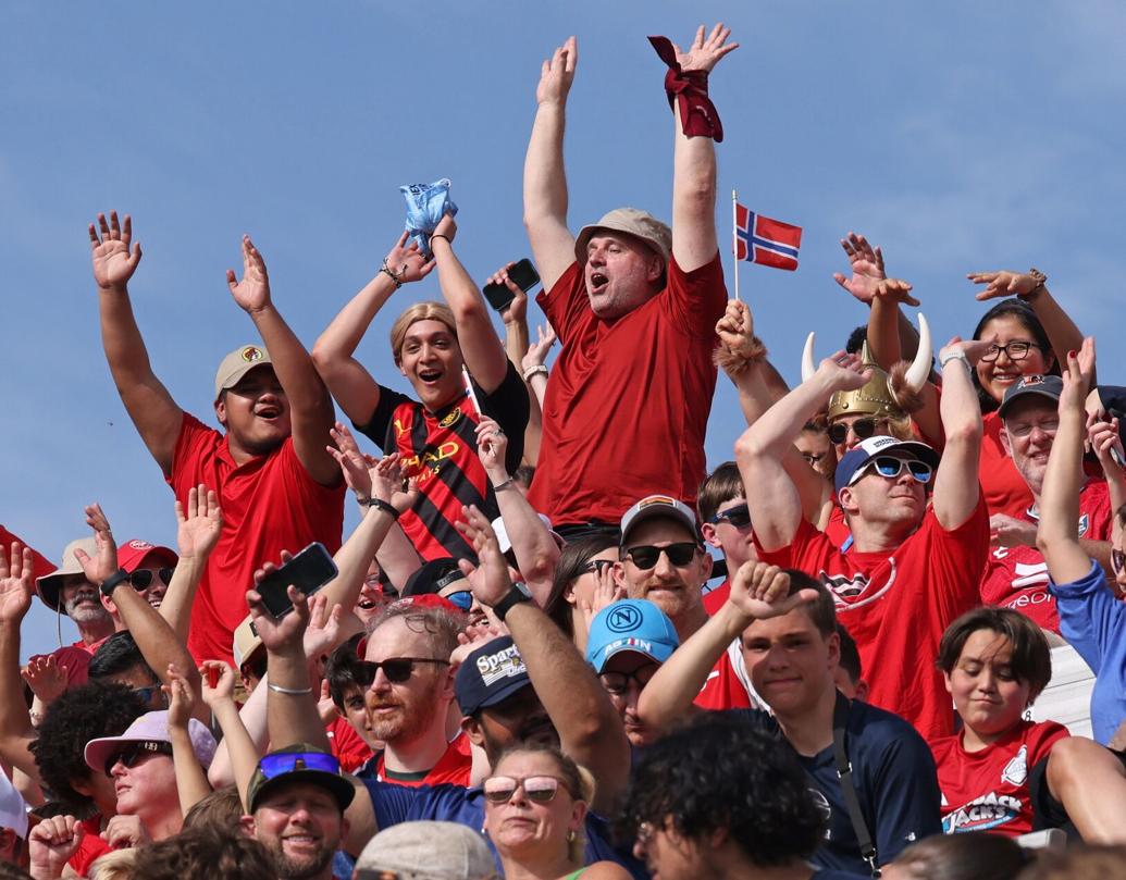 Norway's soccer team at UNCG ahead of World Cup, photos