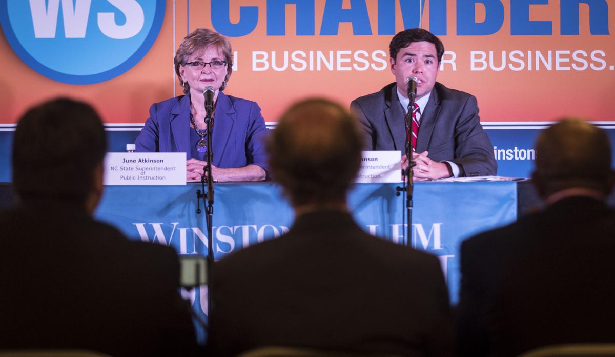 Atkinson, Johnson at forum