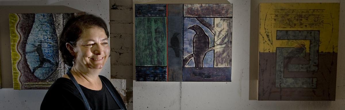 Alix Hitchcock Encaustic Artist And Painter Of Winston Salem L