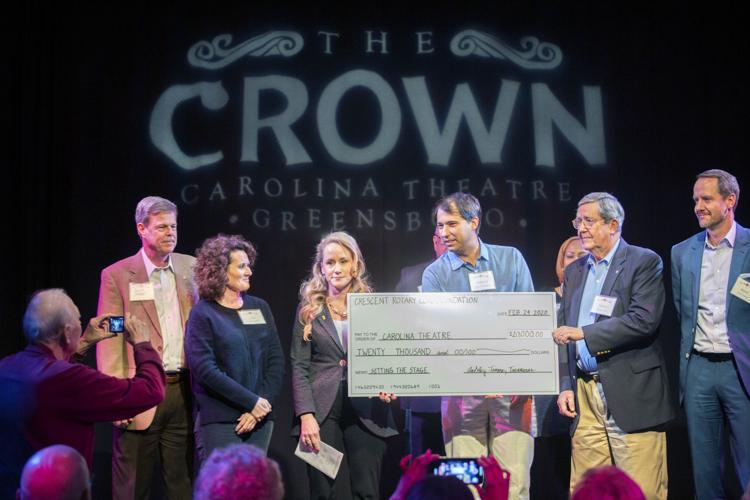Crescent Rotary gives $20,000 to The Crown performing space