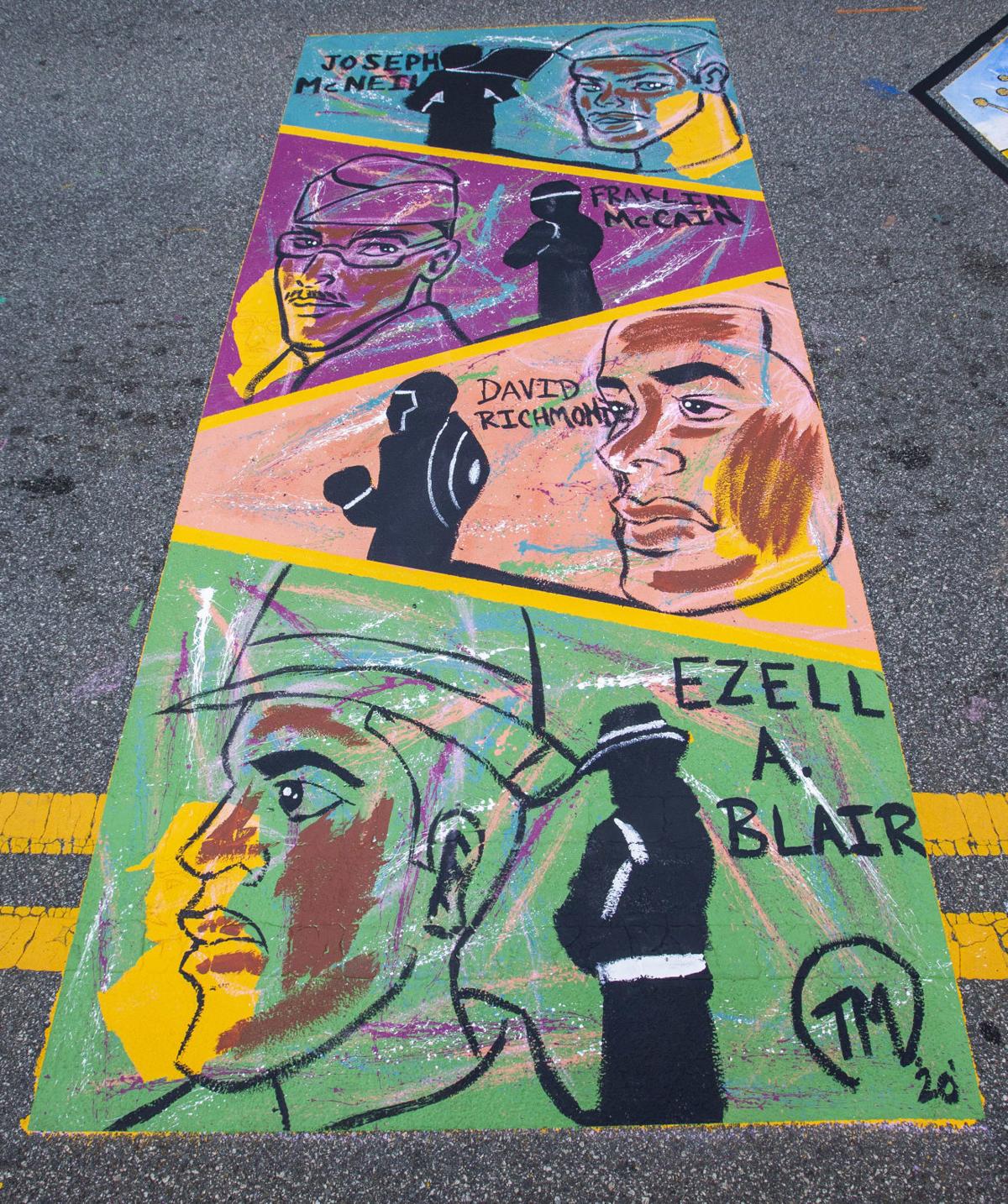 Photos Black Lives Matter Mural In S Elm Street Gallery