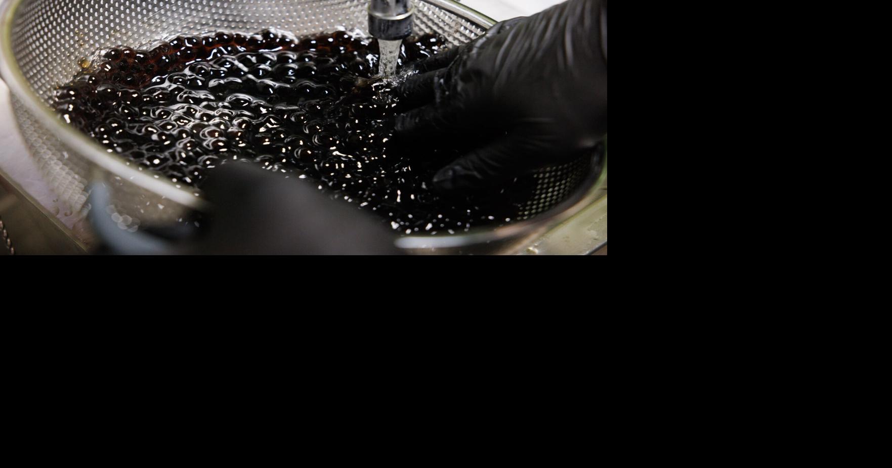 Ever wonder how tapioca pearls are made for boba teas? See photos of ...