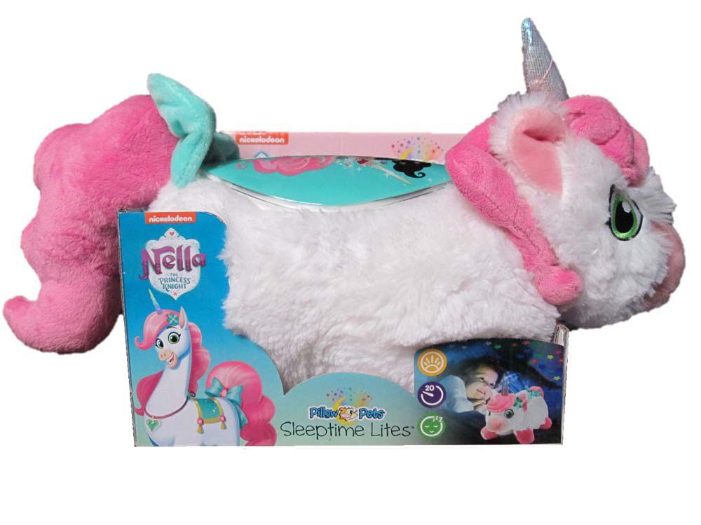 Nickelodeon Nella Princess Knight Pillow Pets Sleeptime Lites