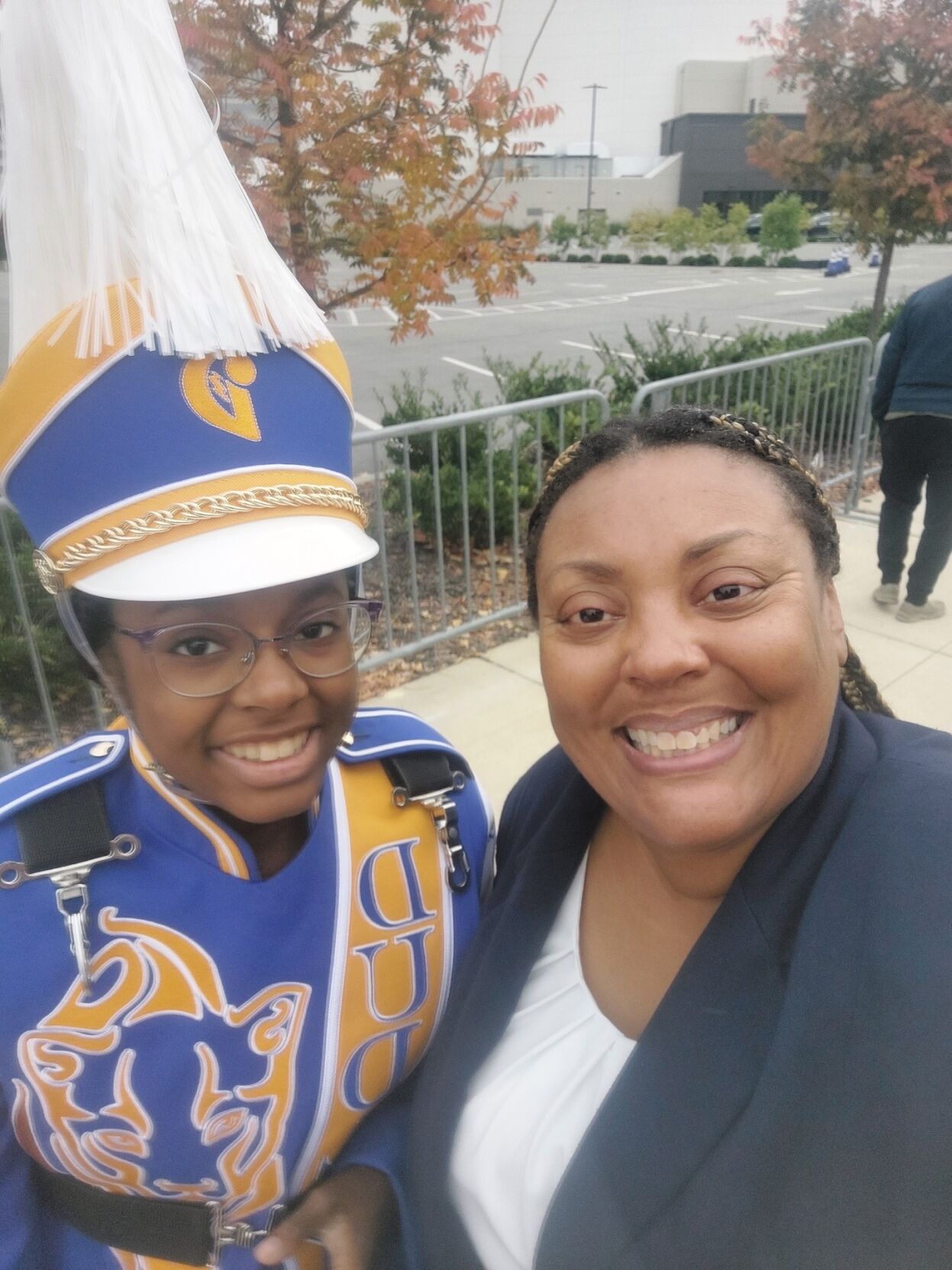 Athena Ward and her mother Michelle Jones