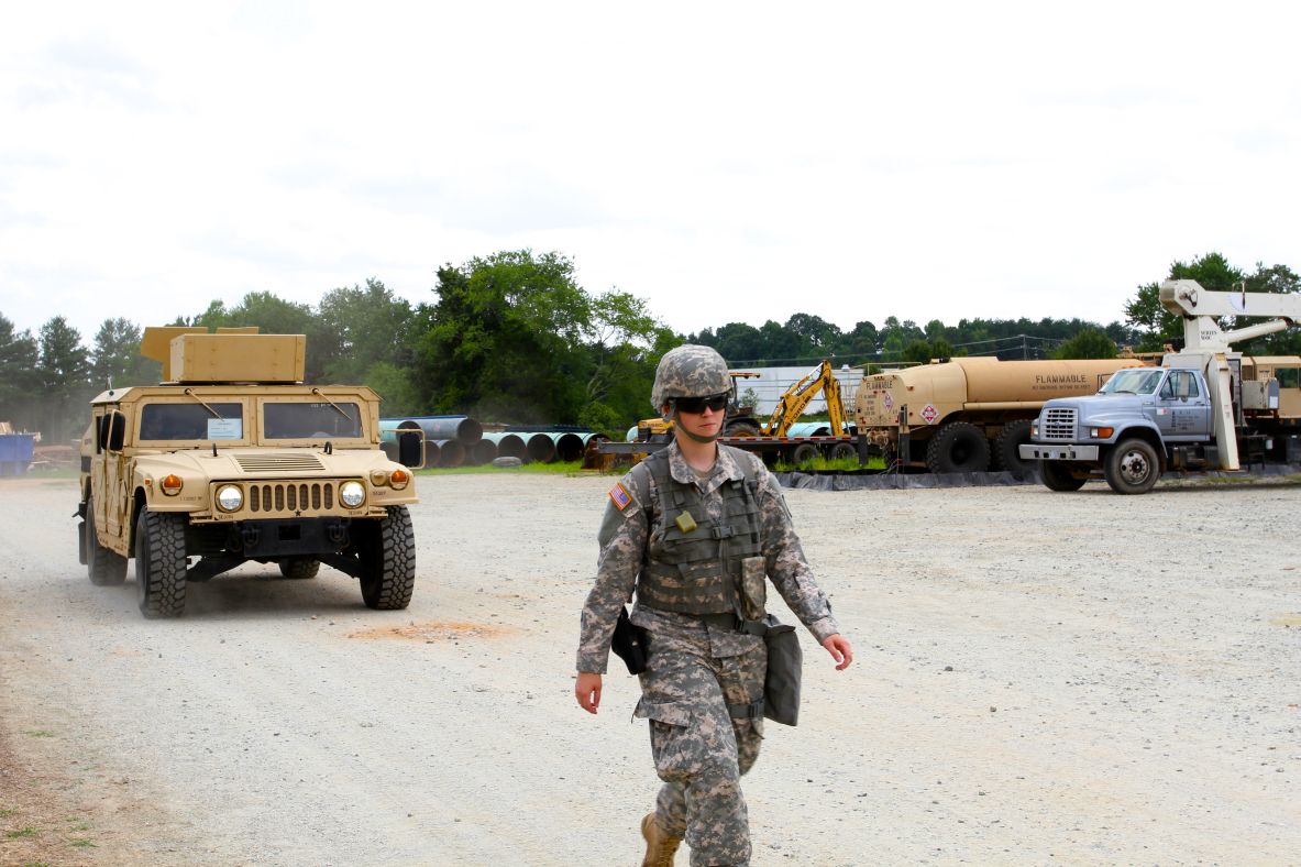 Greensboro military tank farm exercise Gallery