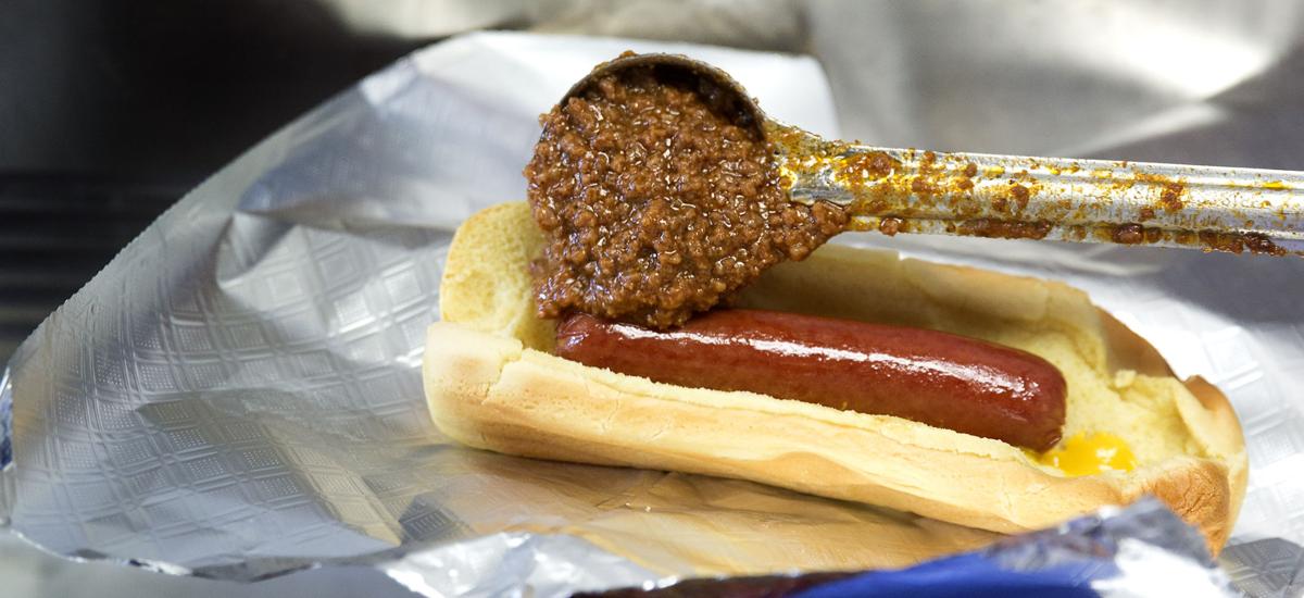 Hot dog lunches at Hinshaw United Methodist Gallery