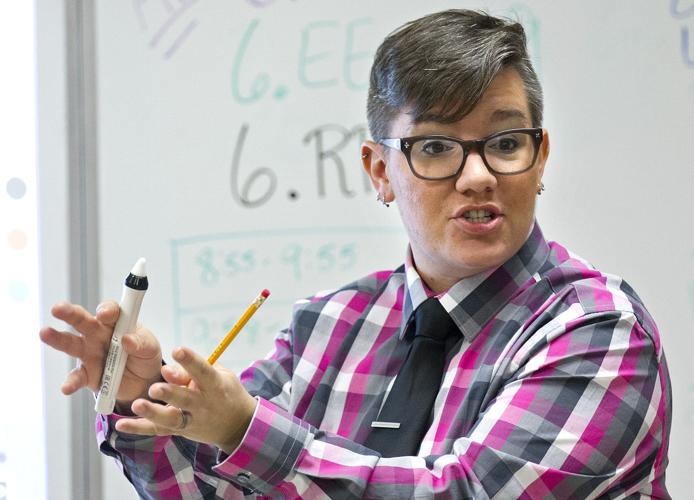 Sixth-grade Math Teacher Jessica Grant