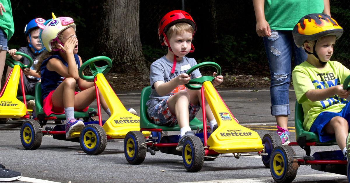 Greensboro children learn about safety and traffic at Safety