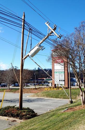 Massive power outage in Greensboro