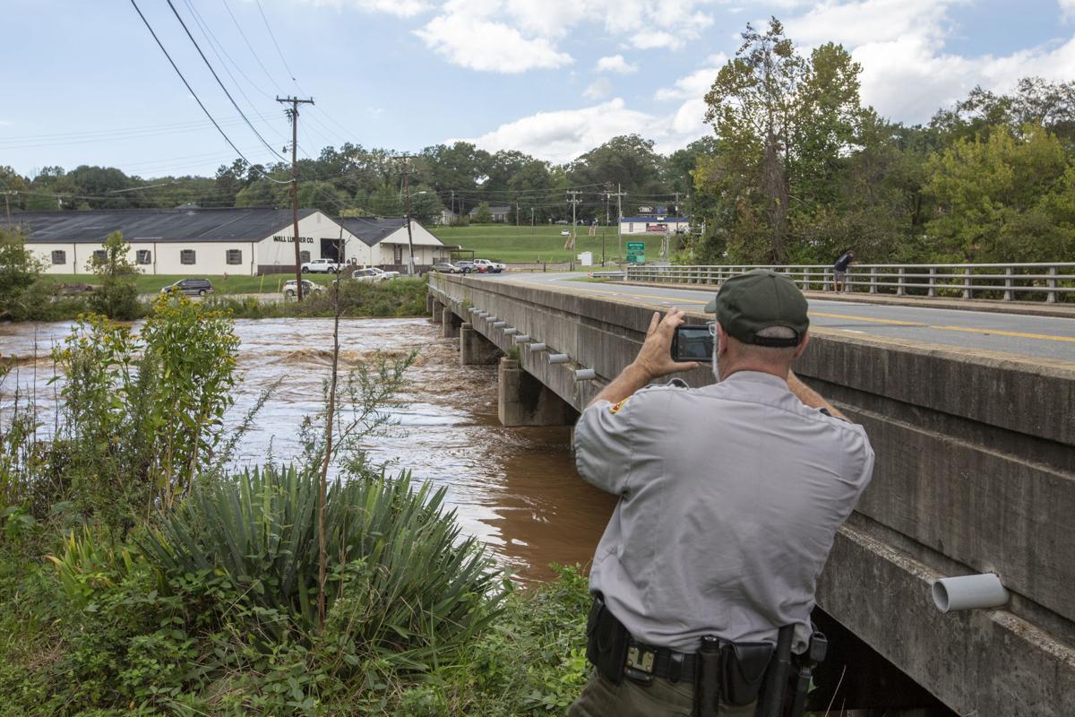Dan River Flooding in Madison, Mayodan