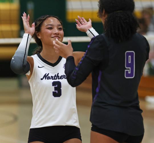 Northern Guilford West Forsyth volleyball
