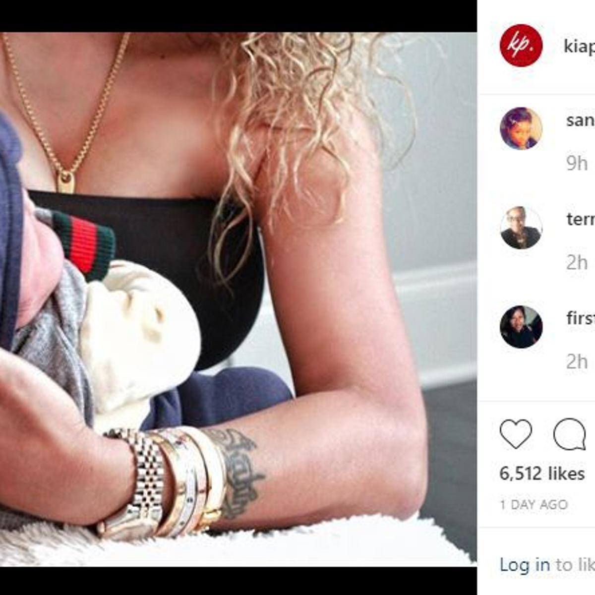 Newest Little Panthers Fan Cam Newton S Longtime Girlfriend Kia Proctor Shares Photo Of Newborn State And Regional News Greensboro Com