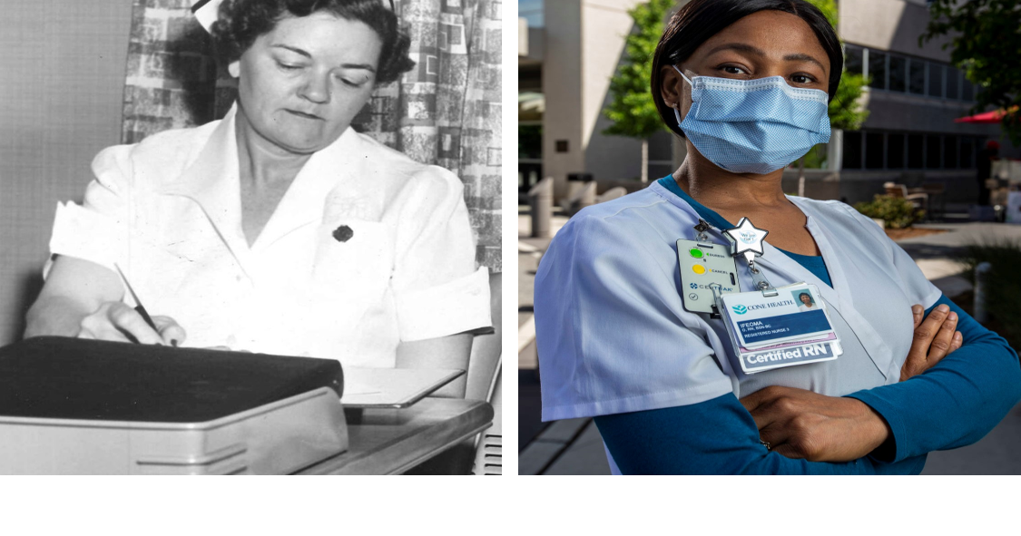 Photos Cone Health through the years