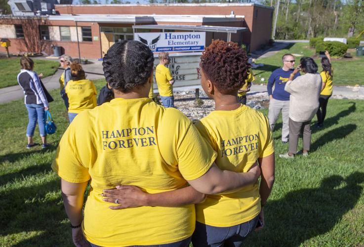 Hampton Elementary staff marks one-year anniversary after tornado