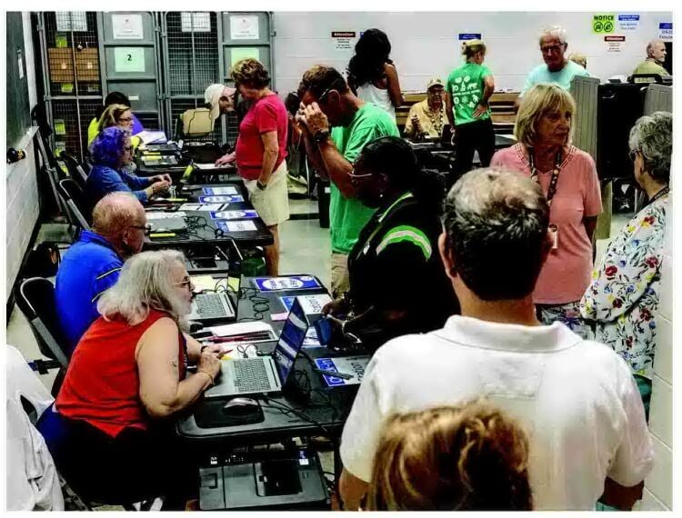 Guilford, Forsyth see surge at the polls