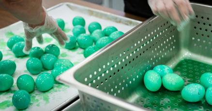 To dye for Thousands to prep One NC company And an eggtravaganza To dye for Thousands to prep One NC company And an eggtravaganza