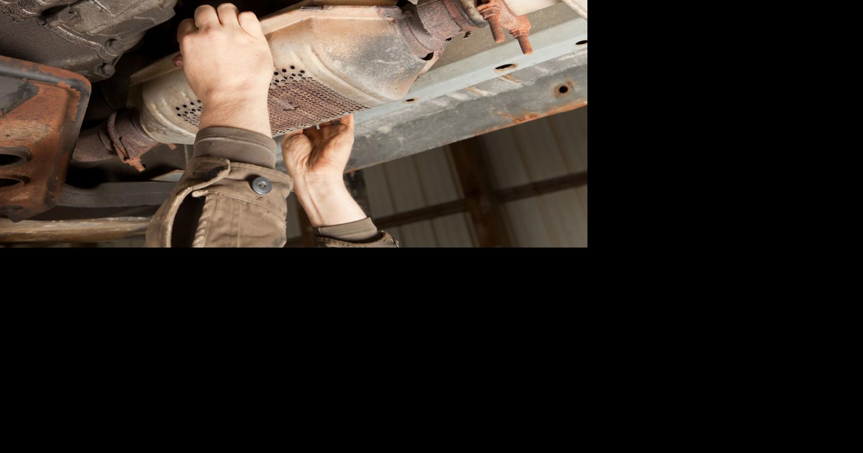 Man charged in catalytic converter thefts from across Guilford County, sheriff's office says.