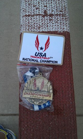 usatf masters medal patch sabio 071814