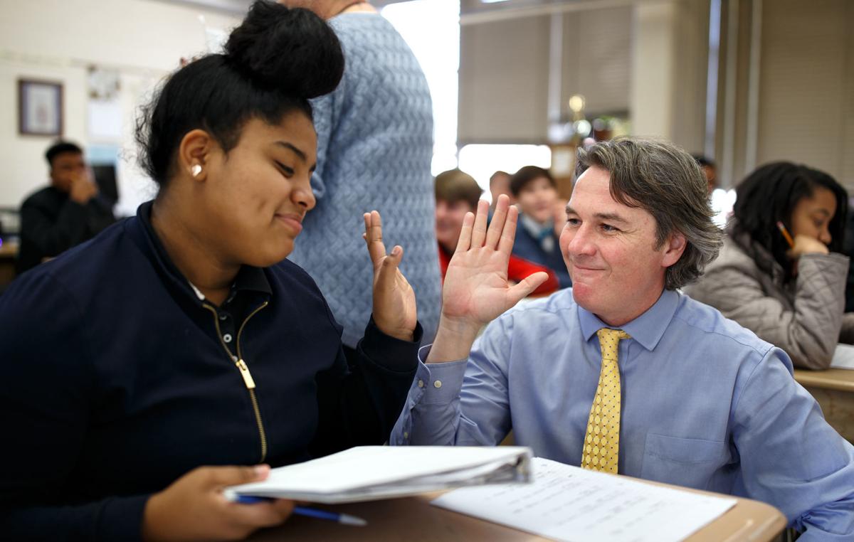 Kiser Principal Ged O’Donnell says he sees his struggles in his