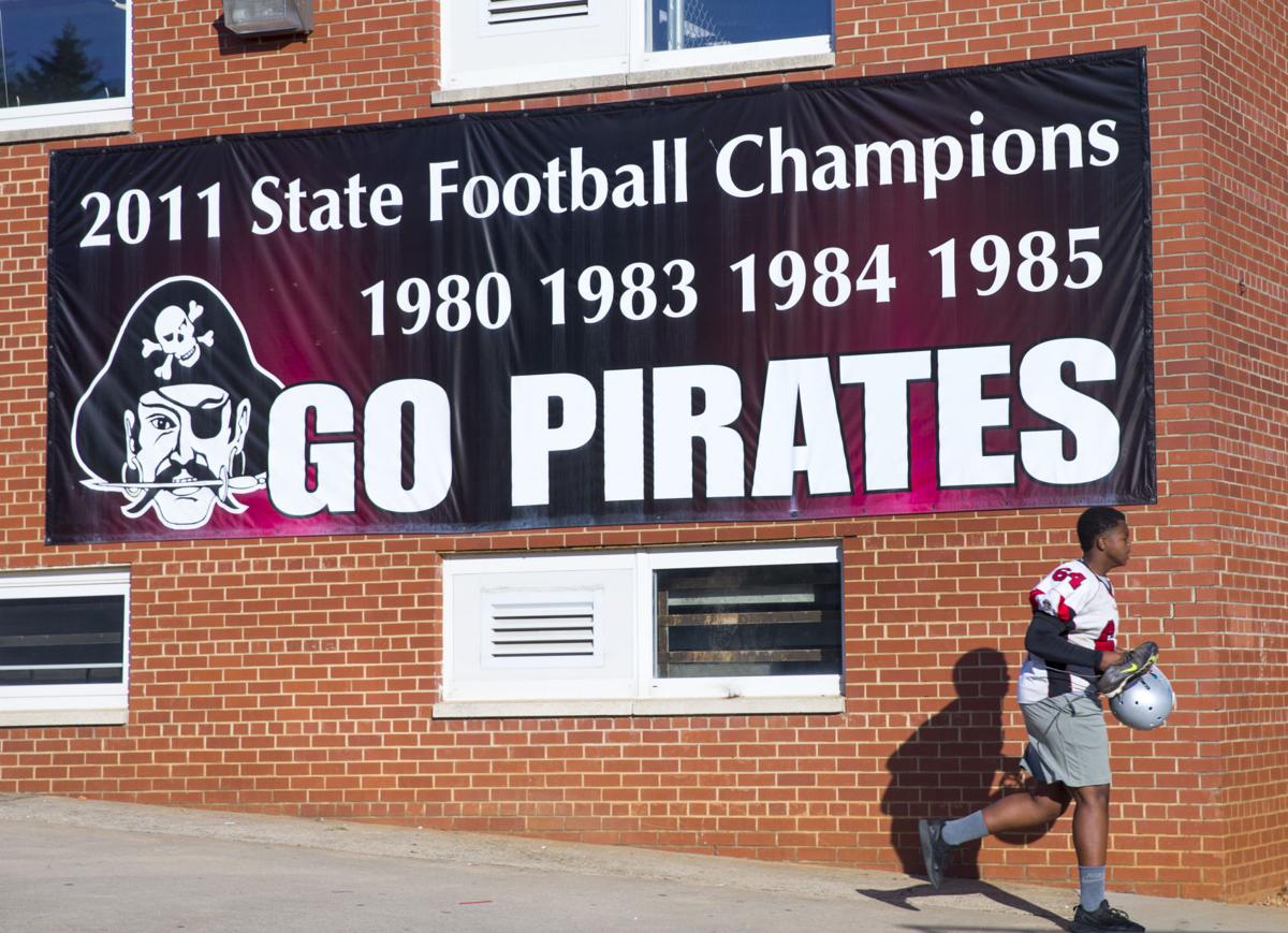 Opening day football practice at Page High School Gallery