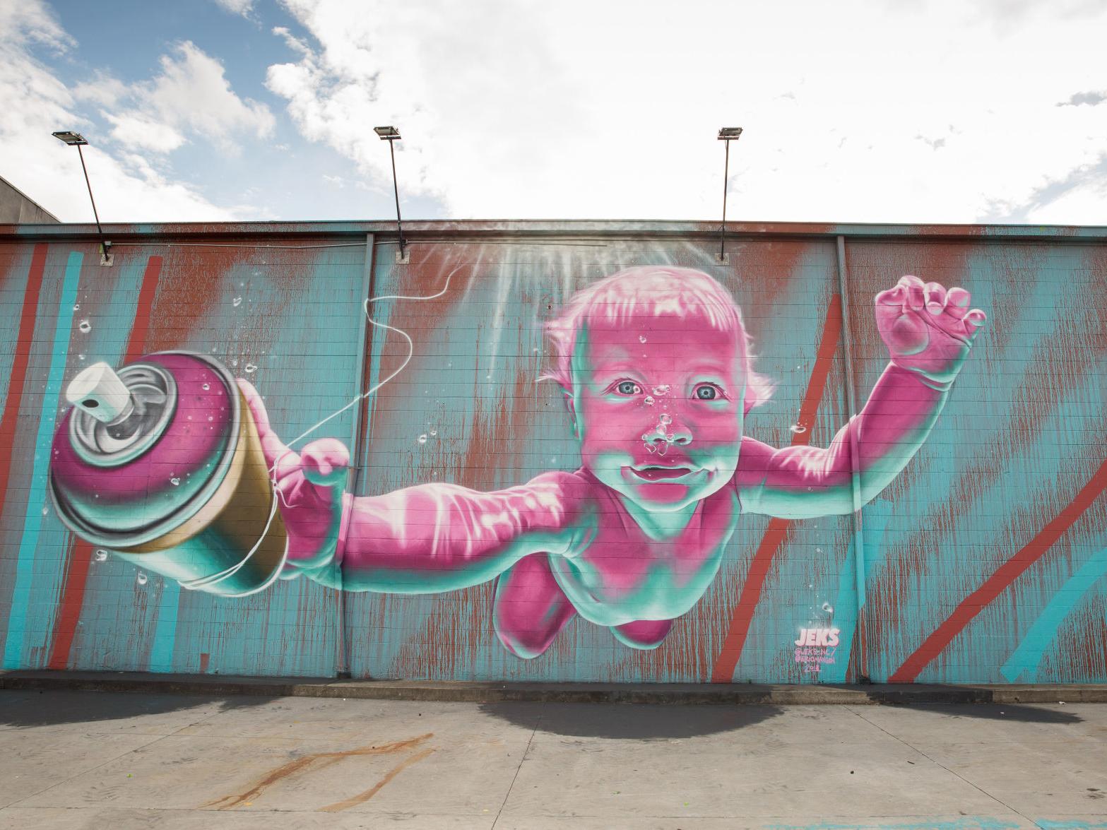 Jeks S Spray Painted Murals Part Of City S Growing Street Art Scene People Greensboro Com