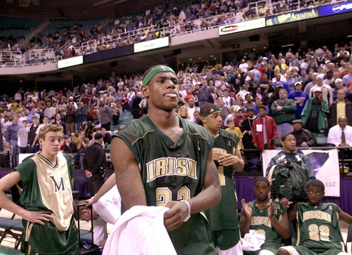 Looking Back at LeBron James' High School Experience
