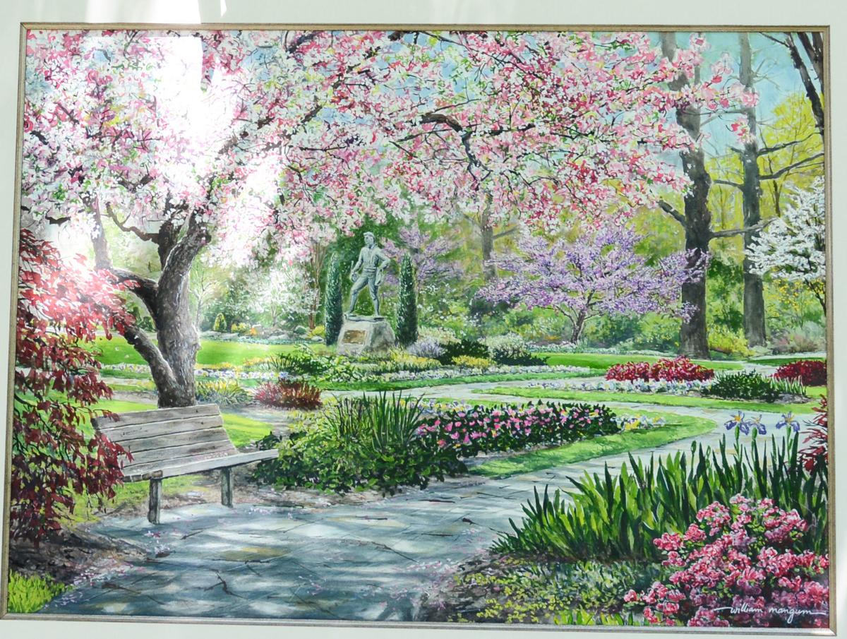 Artist William Mangum captures city parks in 50 paintings ...