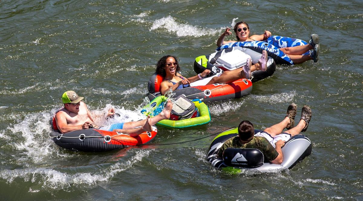 Seven tubers pulled from Dan River on Saturday