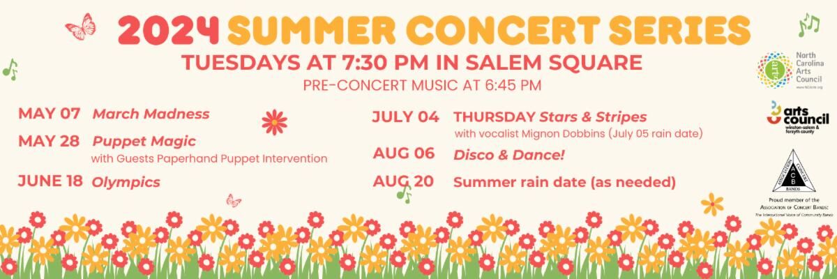 May 7 begins: Salem Band Summer Concerts