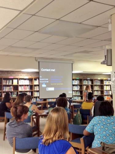 Parents attend boot camp on Amplify tablets