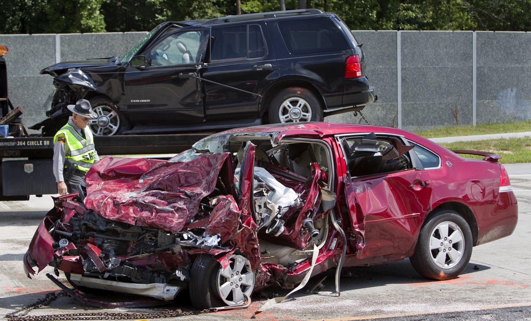 Woman killed making a U turn on I 73