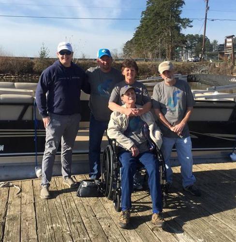 Marlin Lovingood goes fishing one last time