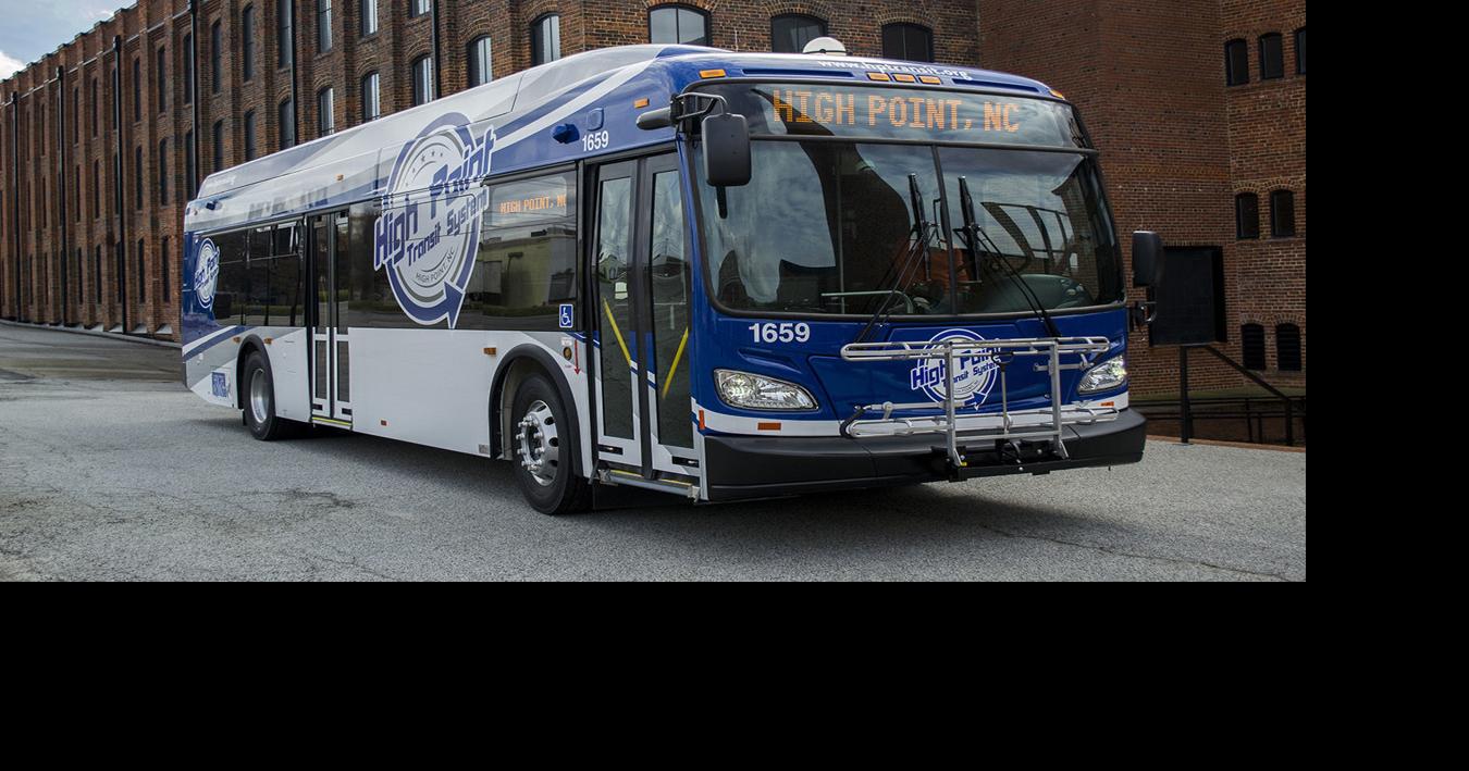 High Point Transit System has begun running 14 New Flyer XD35 buses