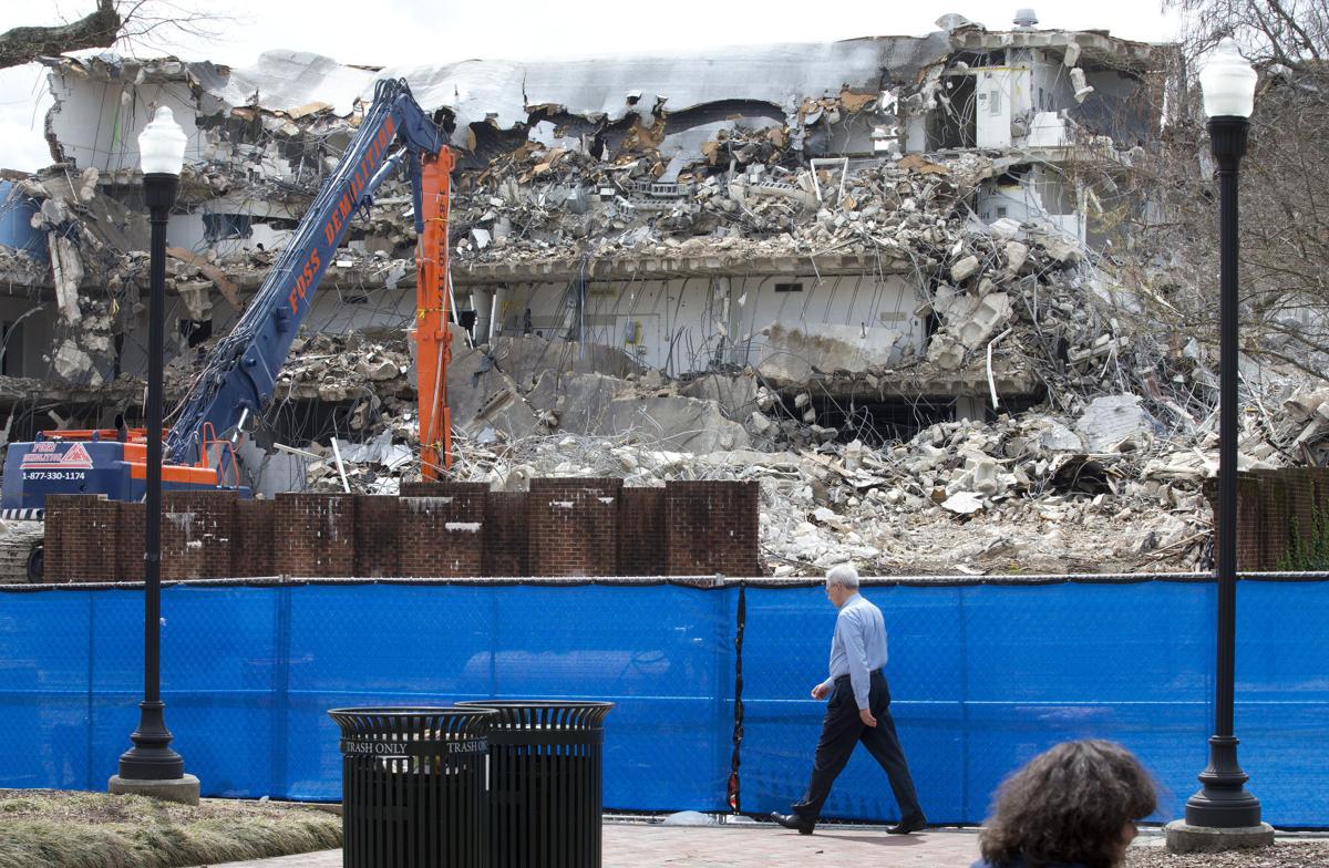 WATCH UNCG razes McIver building