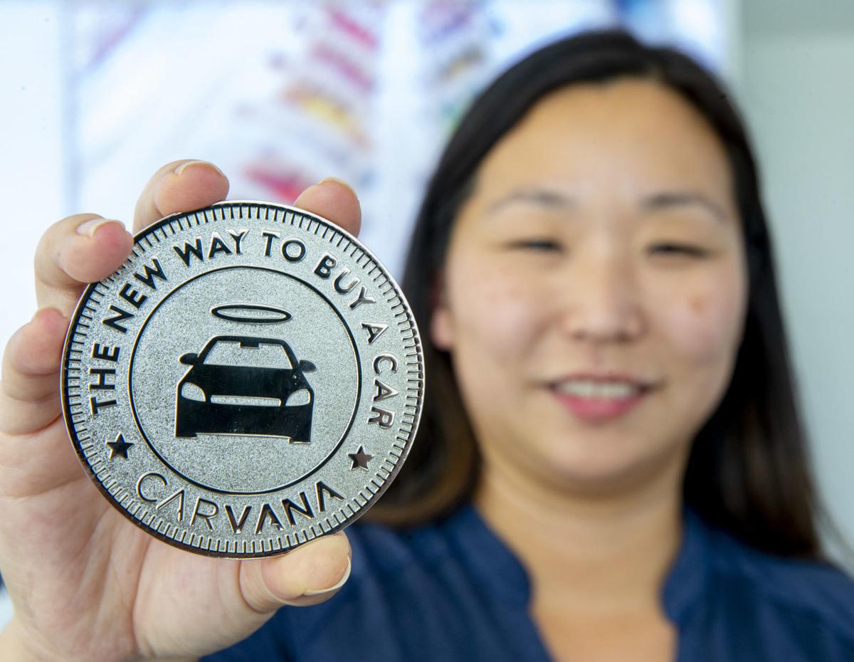 Carvana opens giant vending machine in Greensboro