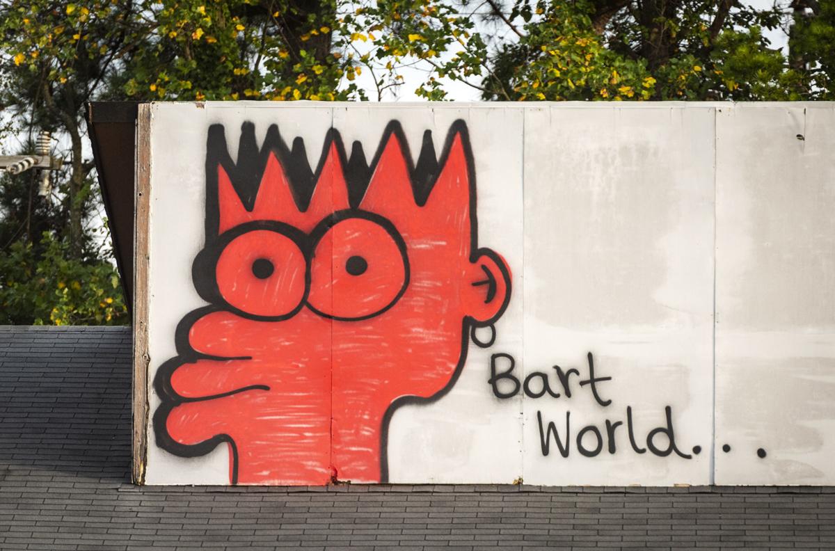Bart Simpson Is Taking Over Wall Space In Winston Salem Local