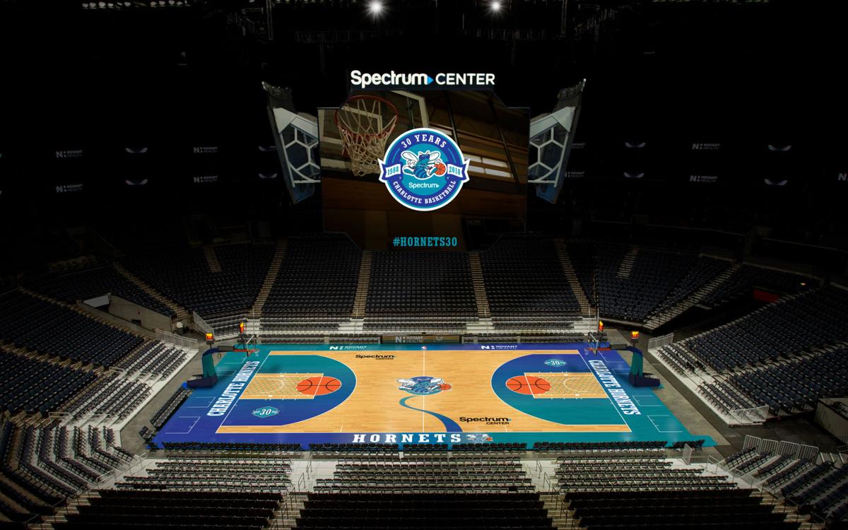 Charlotte Hornets unveil new court design for next season (PHOTOS