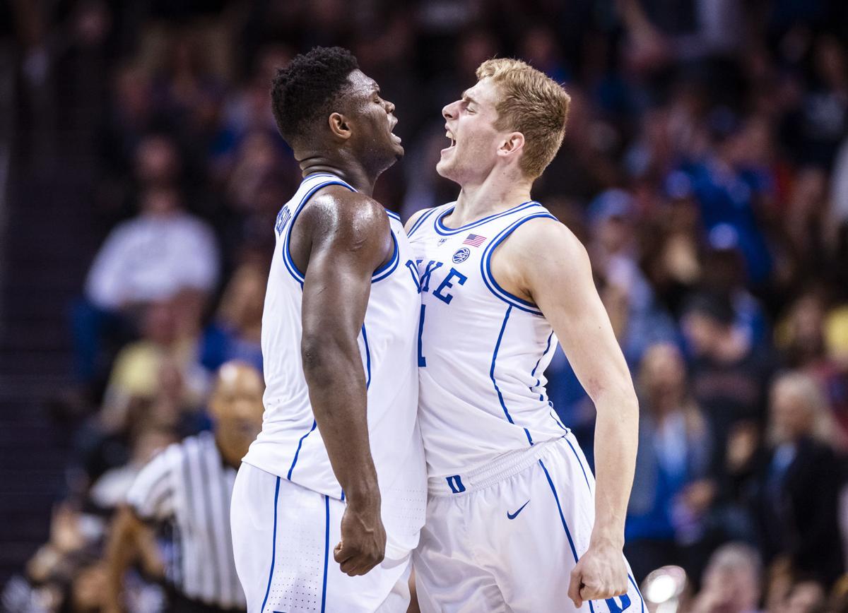 Photo gallery of RJ Barrett dunk, Zion celebration that broke the internet