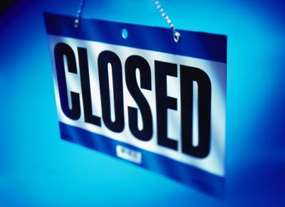 Closed sign