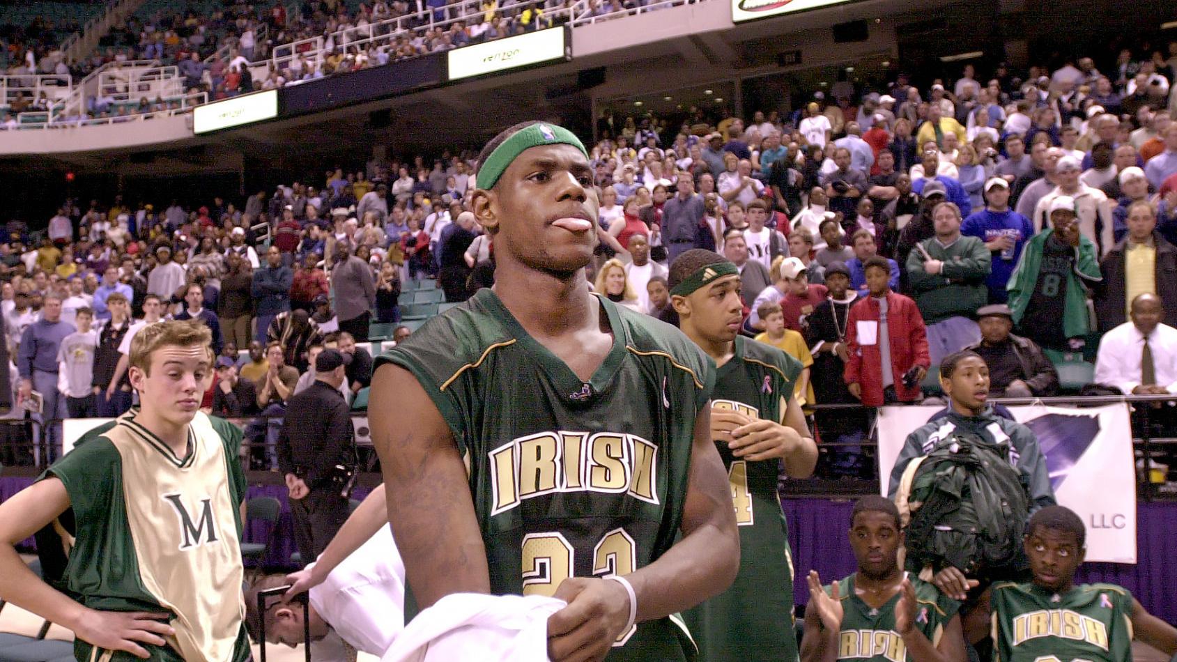 15 Years Ago Little Could Stop Lebron James In Greensboro Hsxtra Greensboro Com