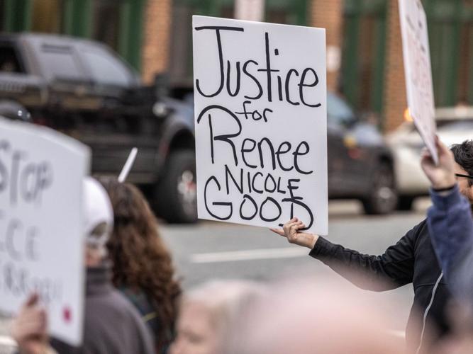 ICE greensboro protest
