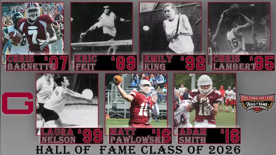 Guilford Prepares To Welcome Seven Members of 57th Class to The L.M. “Pete” Murphy Athletics Hall of Fame