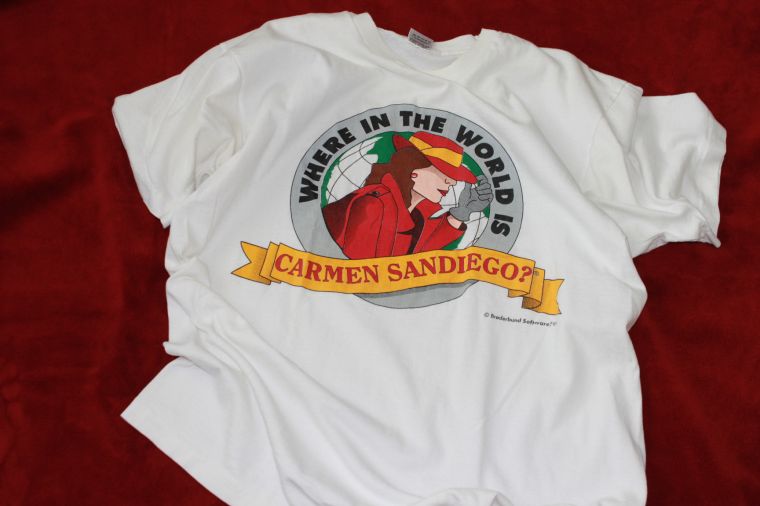 carmen sandiego shirt