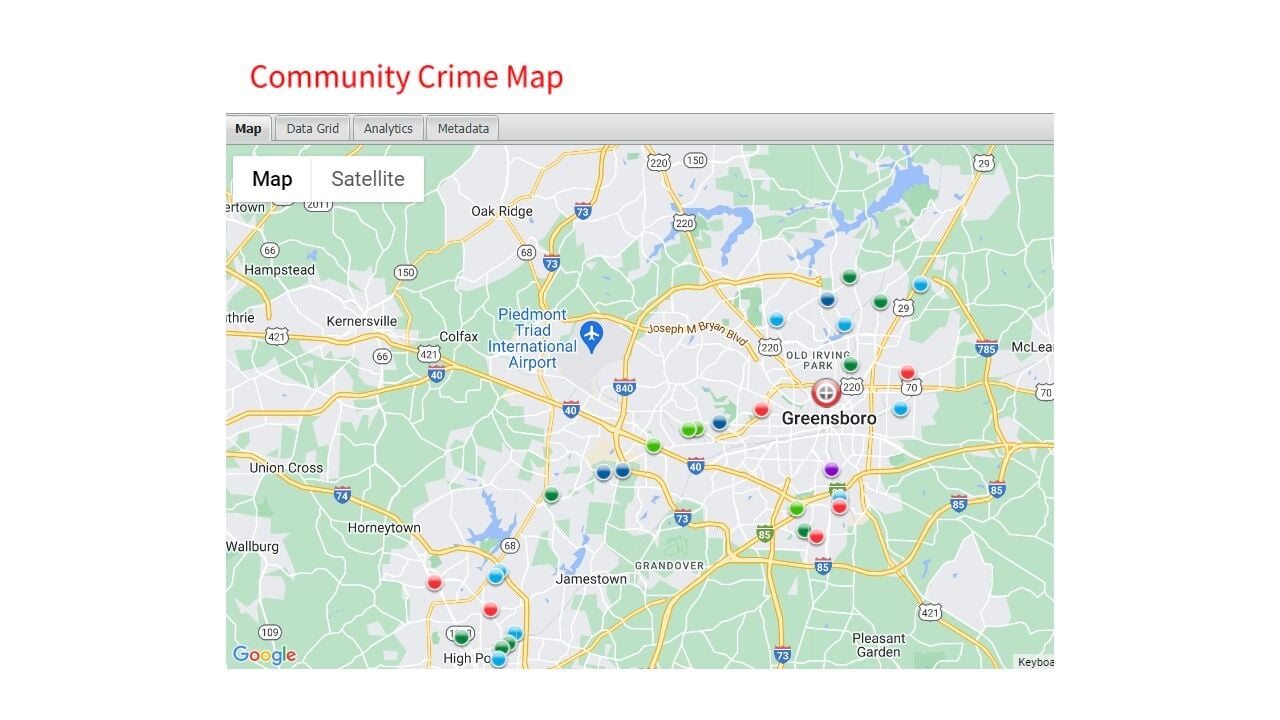 Police: New Tool Allows Residents To View Map Of Reported Crimes Across ...