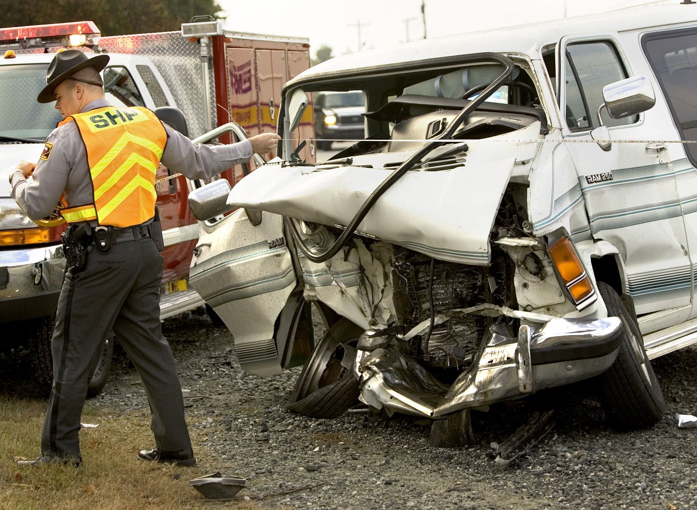 Four injured in collision