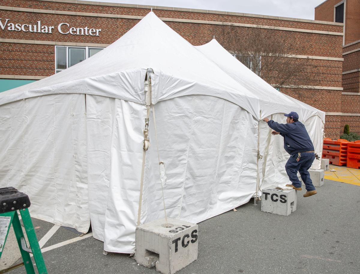 Cone Health Adds Drive Thru Testing Centers For The New Coronavirus But You Ll Need A Doctor S Order Triage Stations Also Being Put In Place Outside Ers Local News Greensboro Com