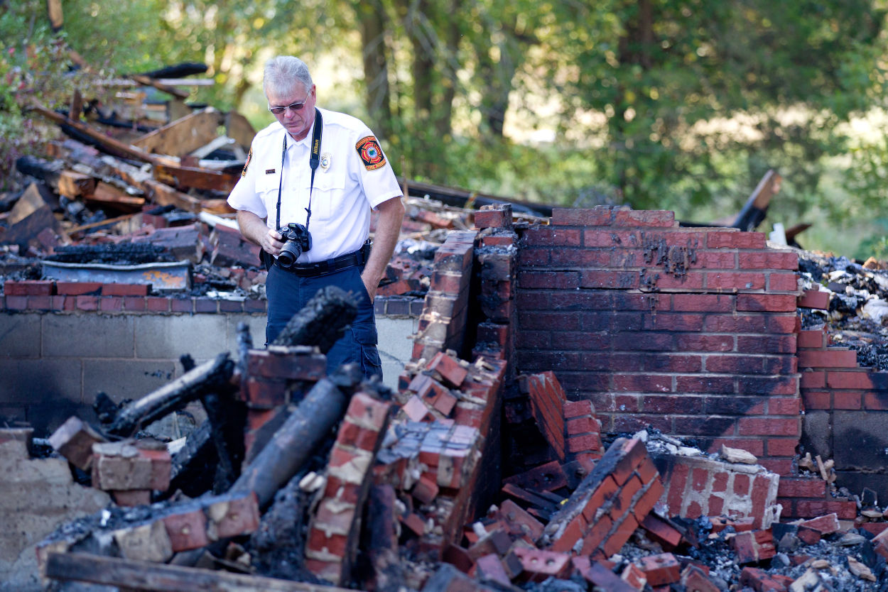 house explodes