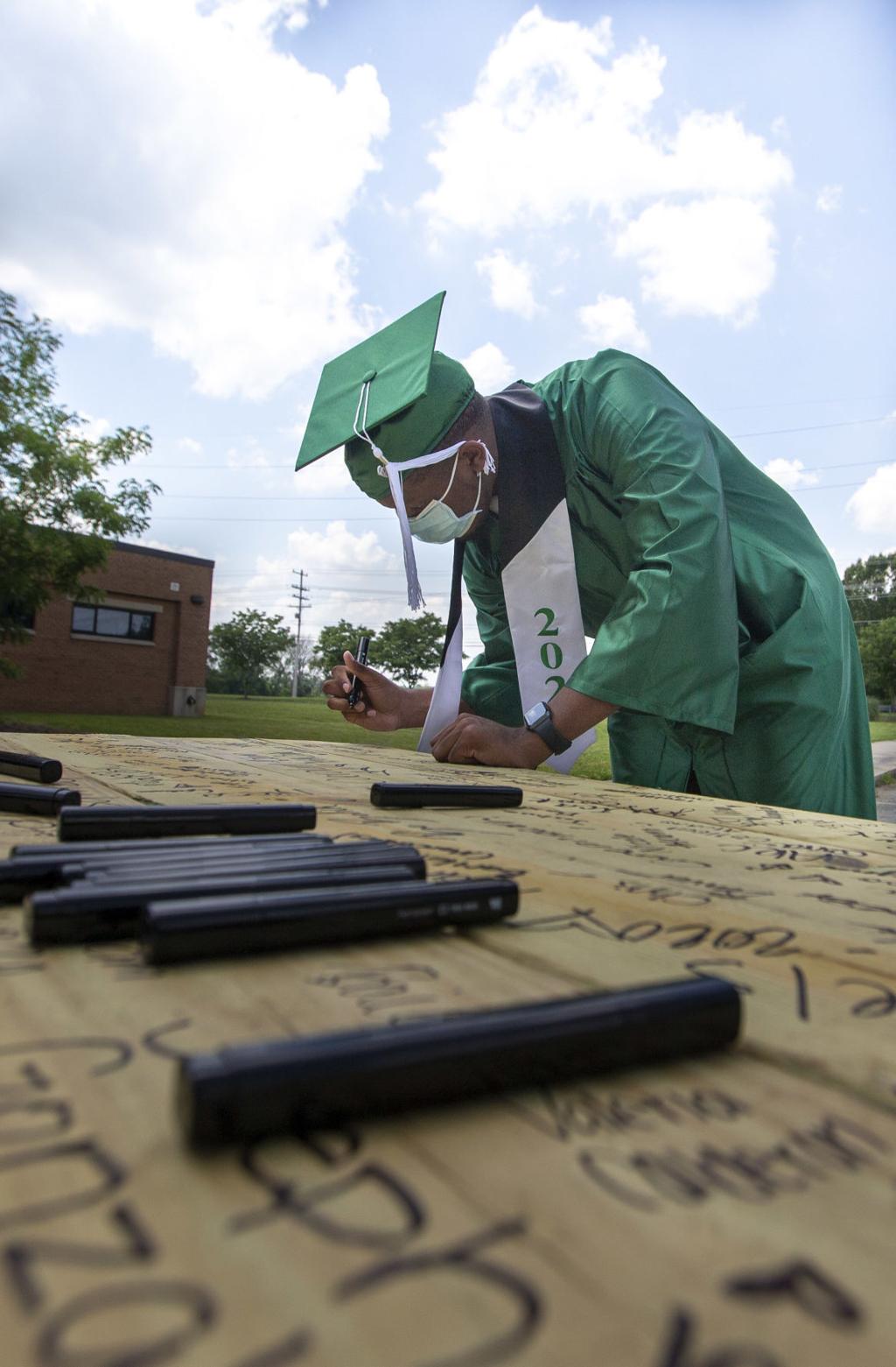 Photos Drive Thru Graduation At Southwest High School Gallery Greensboro Com